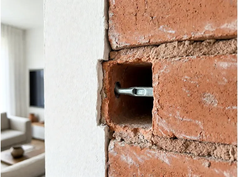 Capisci di che materiale è fatta la parete prima di forare