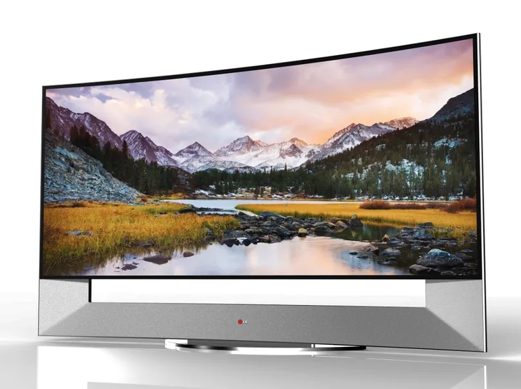 televisore oled curvo