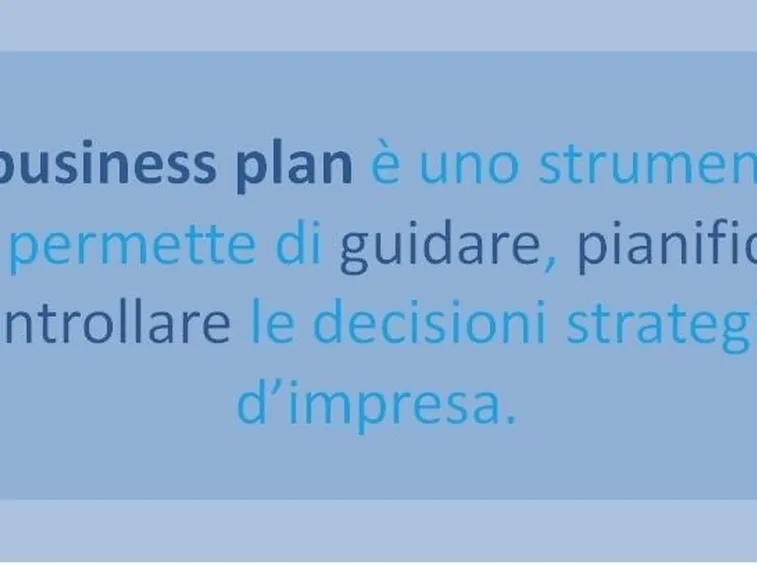 Cos'è il business plan