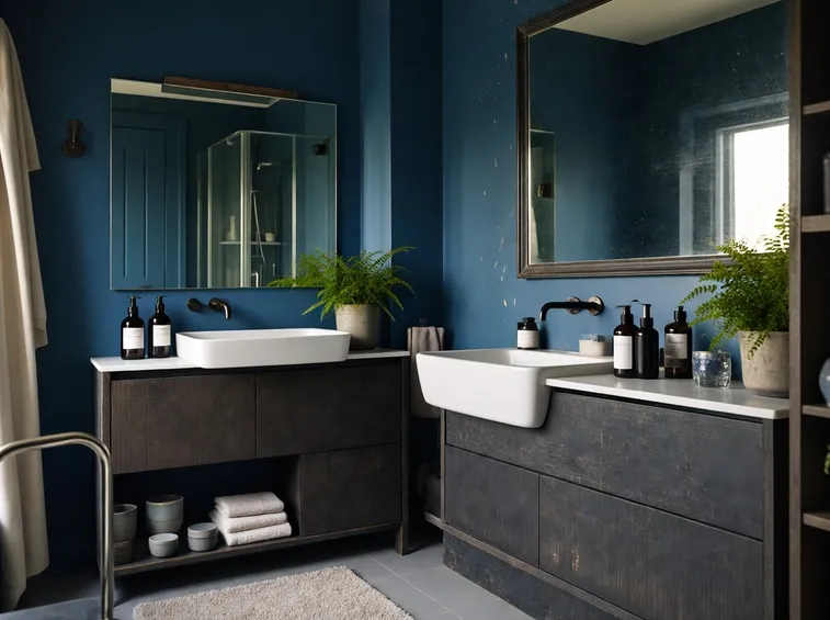 Bagno pulito e ordinato