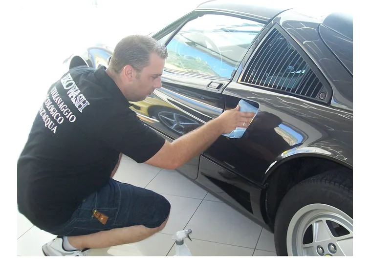 Rimozione della cera dall'auto