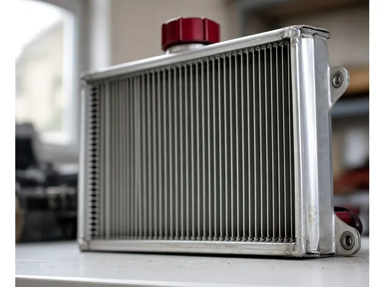 Esempio di radiatore automobile