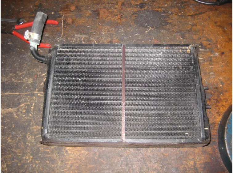 Esempio radiatore a gas
