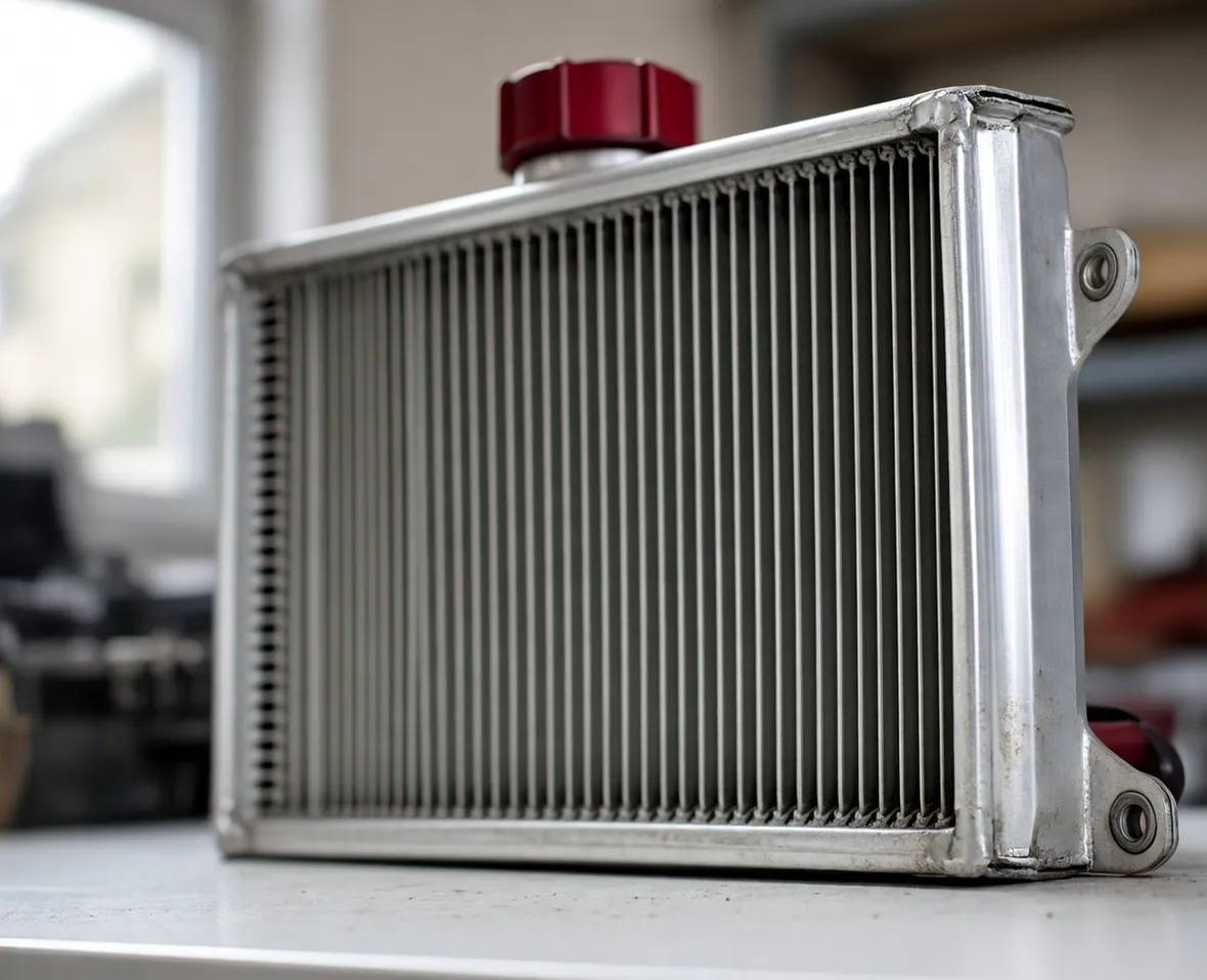 Esempio di radiatore automobile