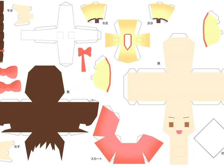 Il papercraft può dar vita alle creazioni più varie