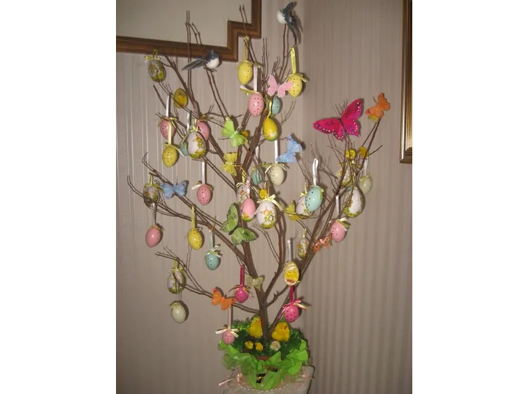 Uova di Pasqua decorate