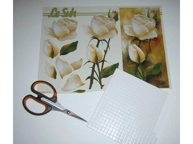 materiale per decoupage