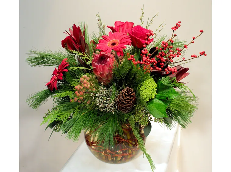 Esempio di composizione di fiori freschi. (Fonte: Media.flowercompany.ca)