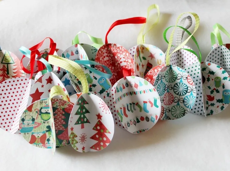 Palline realizzate in carta