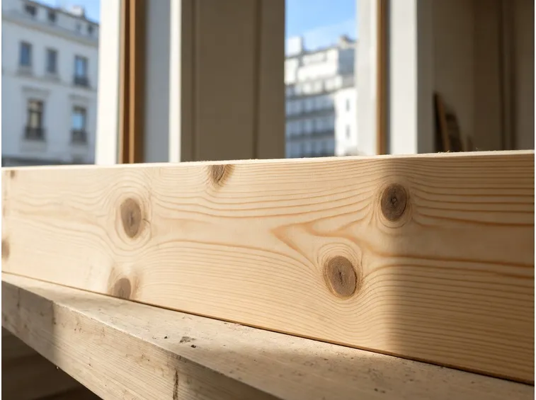 Tavola di legno d'abete bianco
