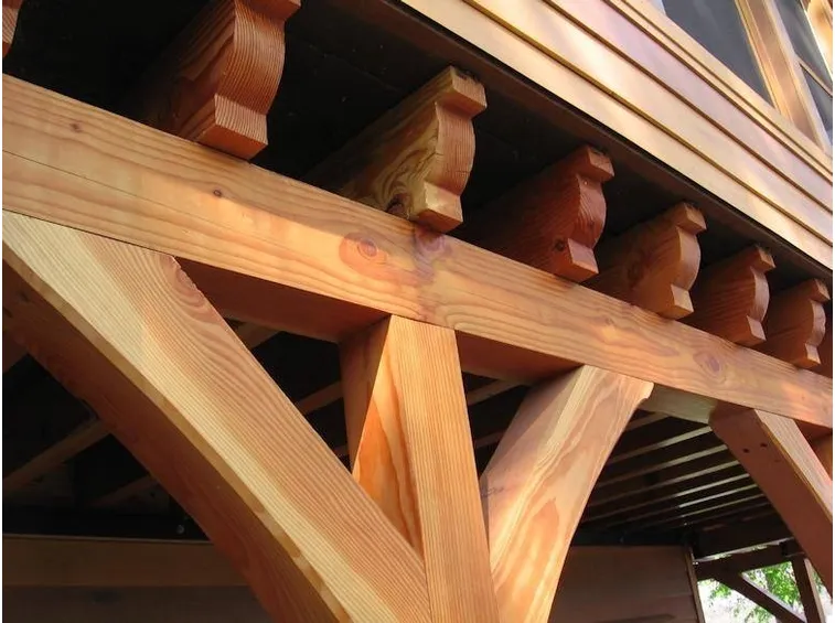 Travature in legno di abete