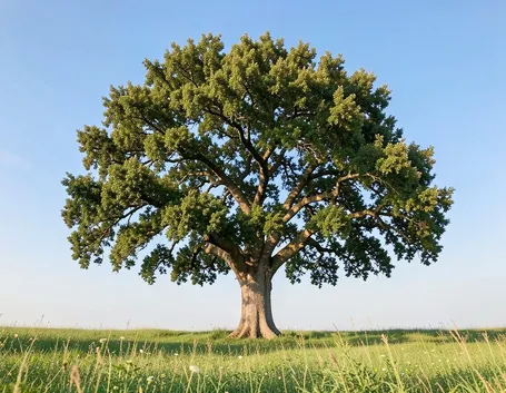 Un esemplare di castagno