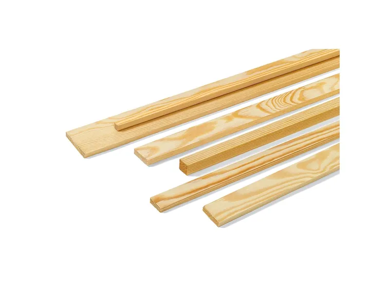 Tipologie di listelli in legno: listelli in legno di abete