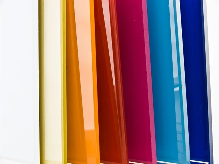 Lastre di vetro colorate