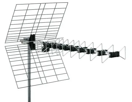 Tipica antenna televisiva