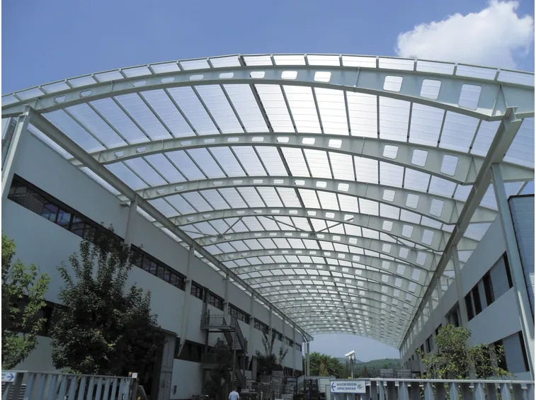 Coperture con pannelli di policarbonato