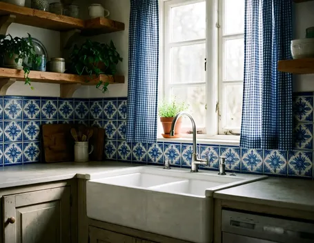 piastrelle decorative per un backsplash