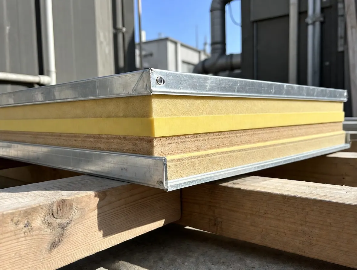 Pannello rivestimento alluminio, anima in poliuretano