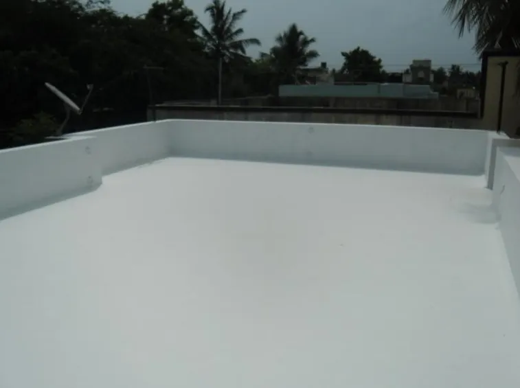 Terrazza con finitura in resina