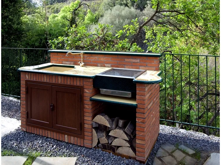 barbecue in muratura 