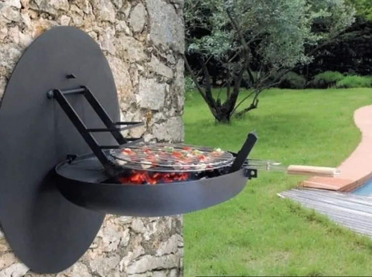 barbecue a muro 