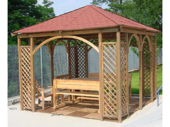 Gazebo in legno