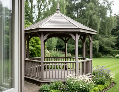 piccolo gazebo in legno