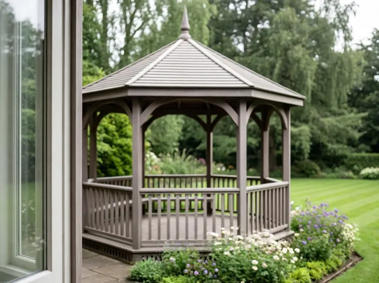 piccolo gazebo in legno 