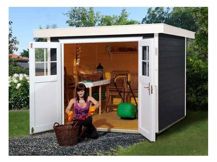Box in legno per il giardinaggio