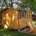 La più classica tra le casette in legno da giardino