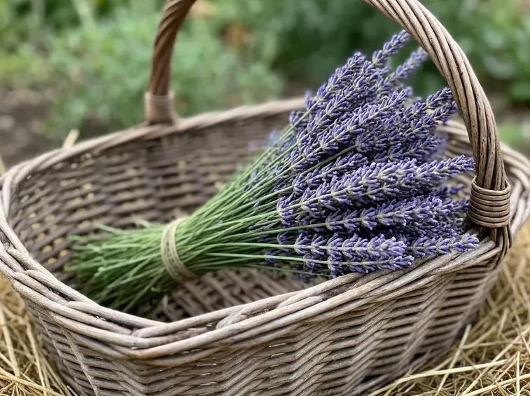Lavanda appena raccolta