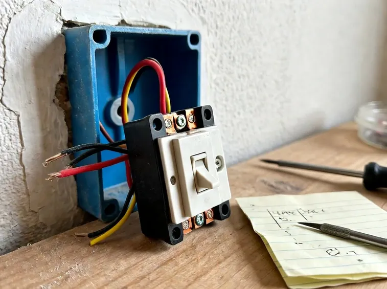 installazione interruttore