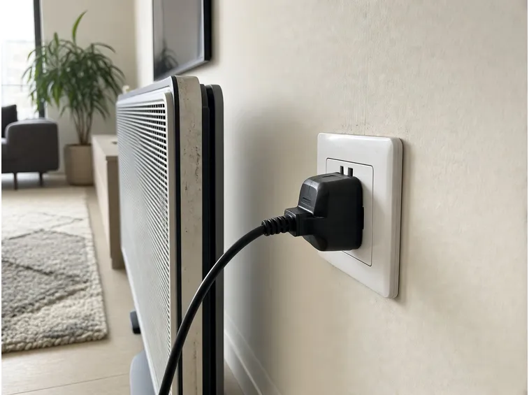 Come alimentare la stufetta in sicurezza nelle stanze fredde