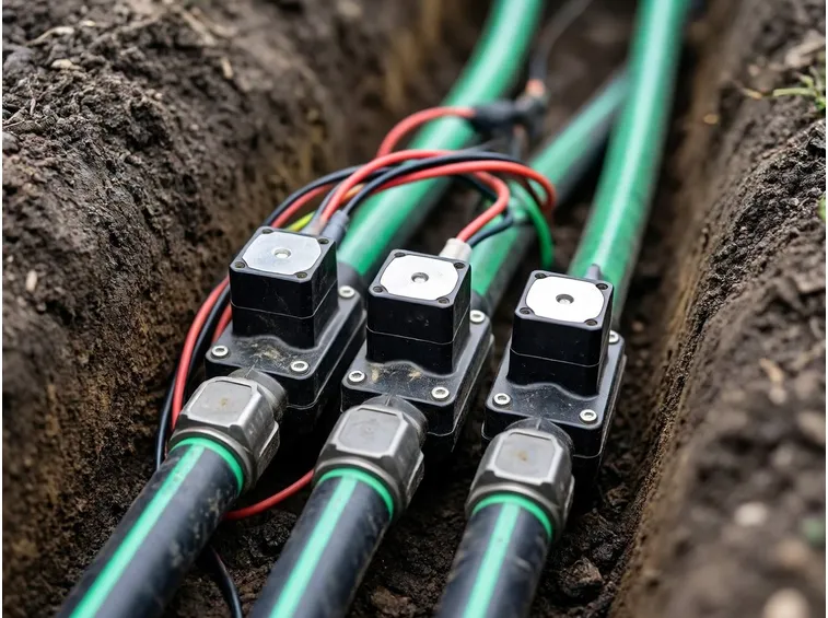 Installazione di un impianto d'irrigazione