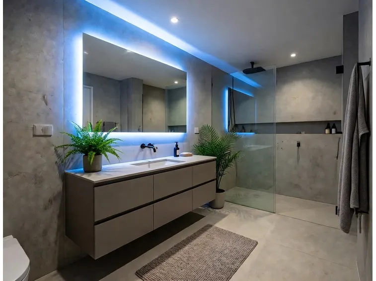 Luci led per illuminazione del bagno