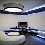 Plafoniera a led quadrata per bagno