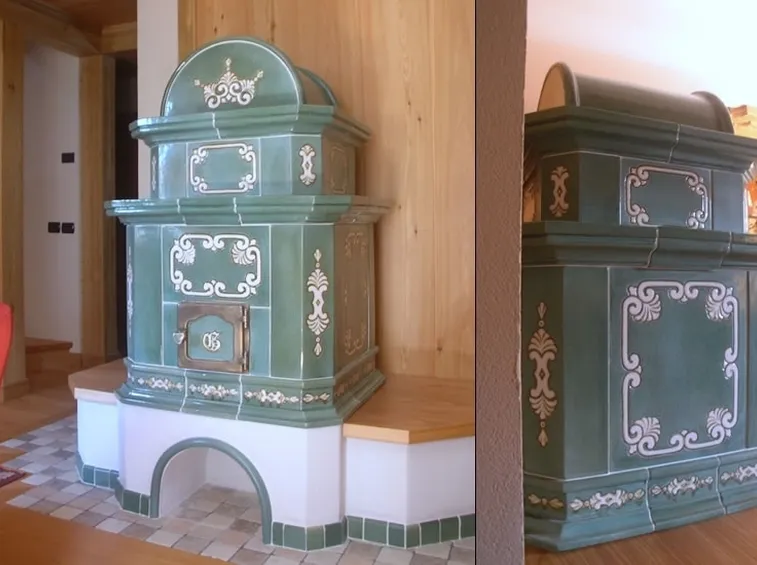 Stufa in ceramica