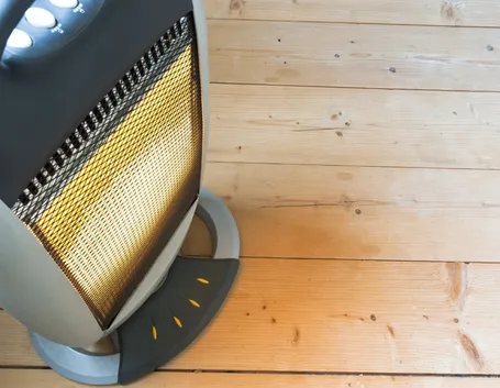 Stufa elettrica a infrarossi a basso consumo