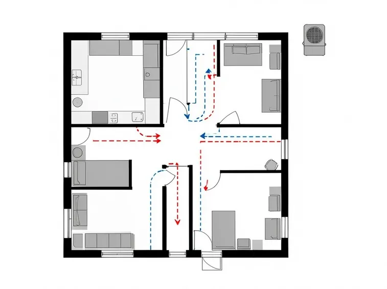 Schema di pompe di calore aria aria