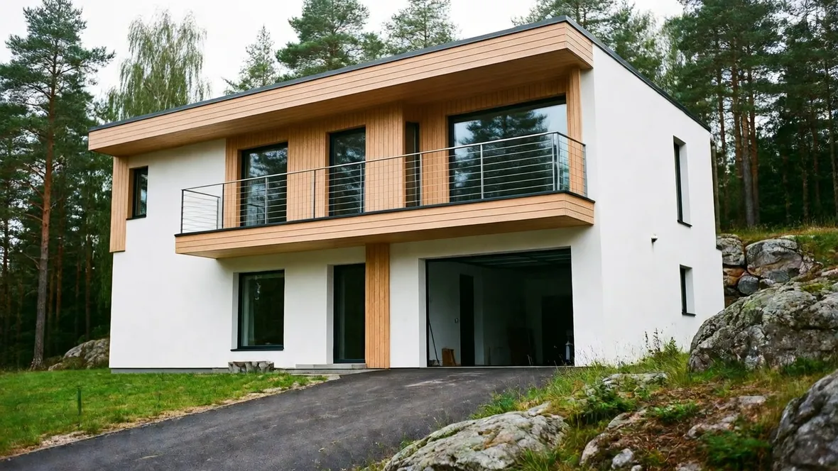 Esempio di casa in legno antisismica