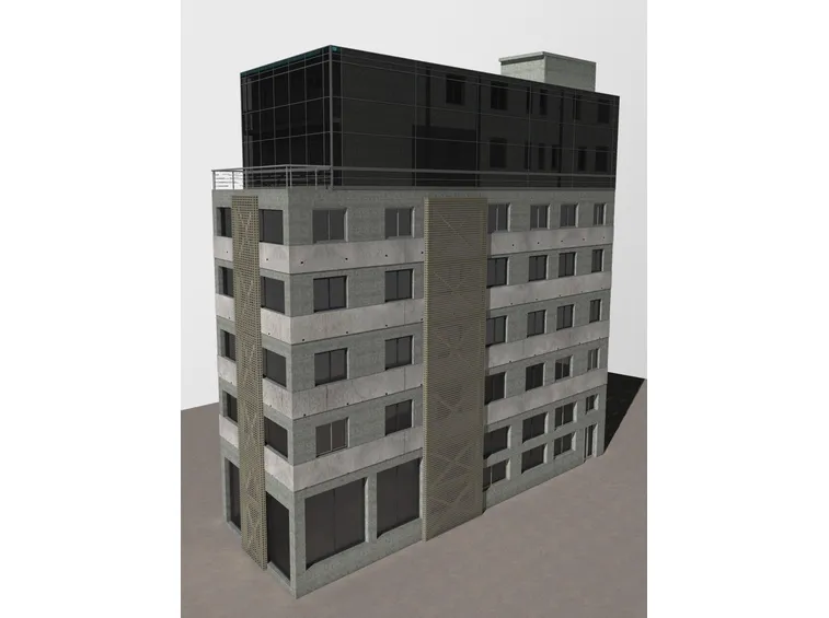 Un modello di edificio antisismico