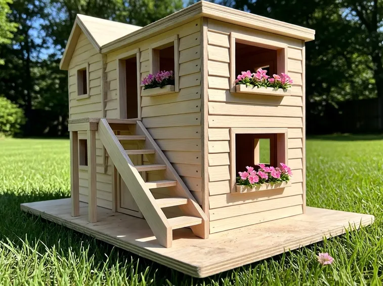 piccola casa in pallet 