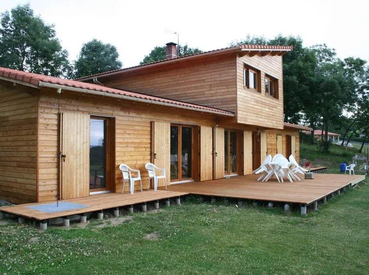 casa bioclimatica n legno
