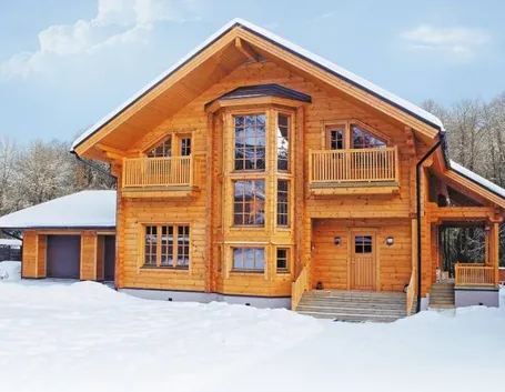 casa in legno