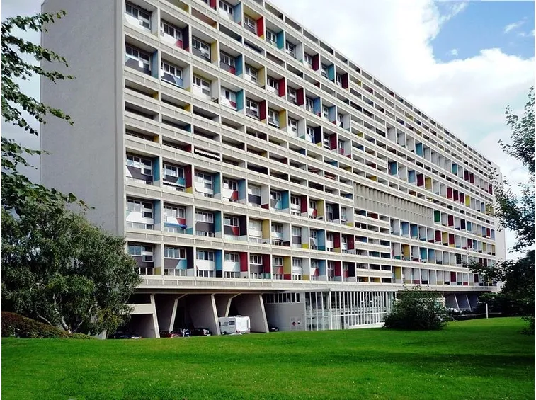 Un tipico esempio di casa in linea
