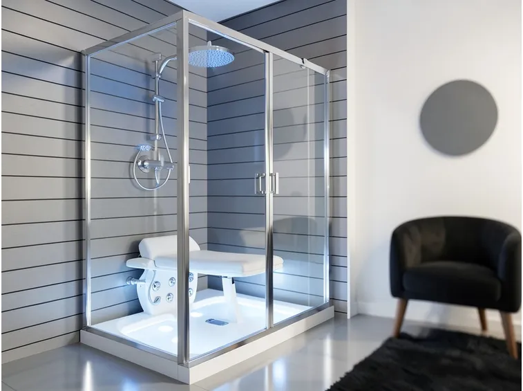 Cabina doccia angolare