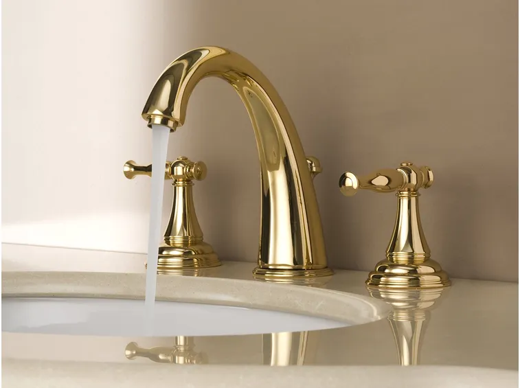 Rubinetteria in oro