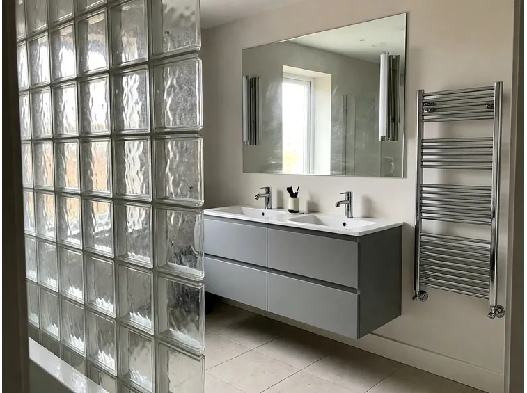 bagno fai da te luminoso