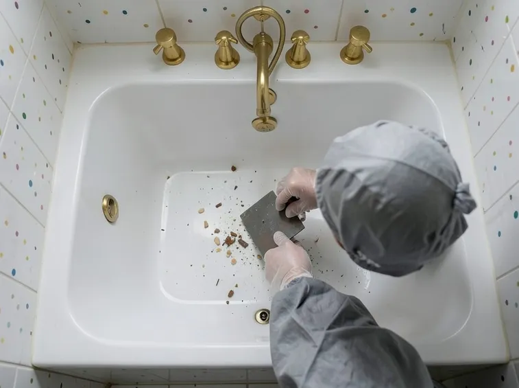 Sovrapposizione vasca da bagno