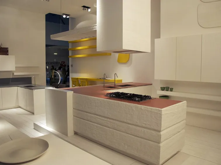 Il legno per la cucina di design